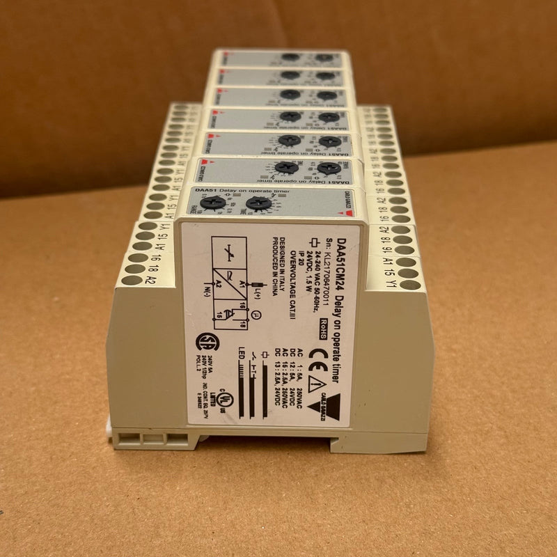 Carlo Gavazzi – DAA51CM24 – Delay on Operate Timer Relay