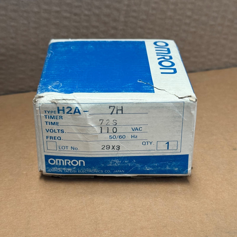 Omron – H2A-7H – Motor-Driven Timer / Analog Time Delay Relay 220V AC, 50/60 Hz