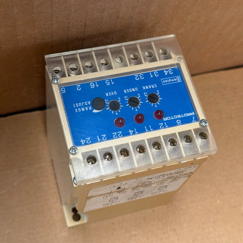 Crompton Instruments – 253-PH34 – Speed Sensing Protector Trip Relay