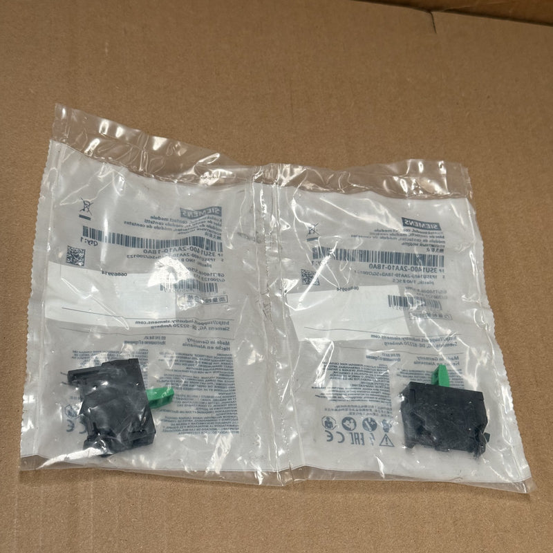 Siemens – 3SU1400-2AA10-1BA0 – Normally Open Contact Block Screw