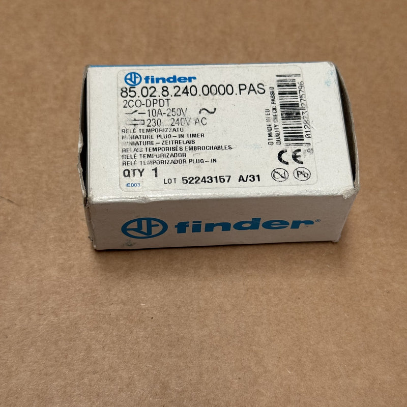 Finder – 85.02.8.240.0000.PAS - Time Relay Multifunctional 230-240VAC