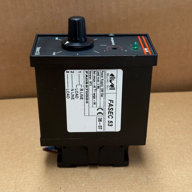 Eliwell – FASEC 53 / FA55370000 – Phase Capacity Speed Controller