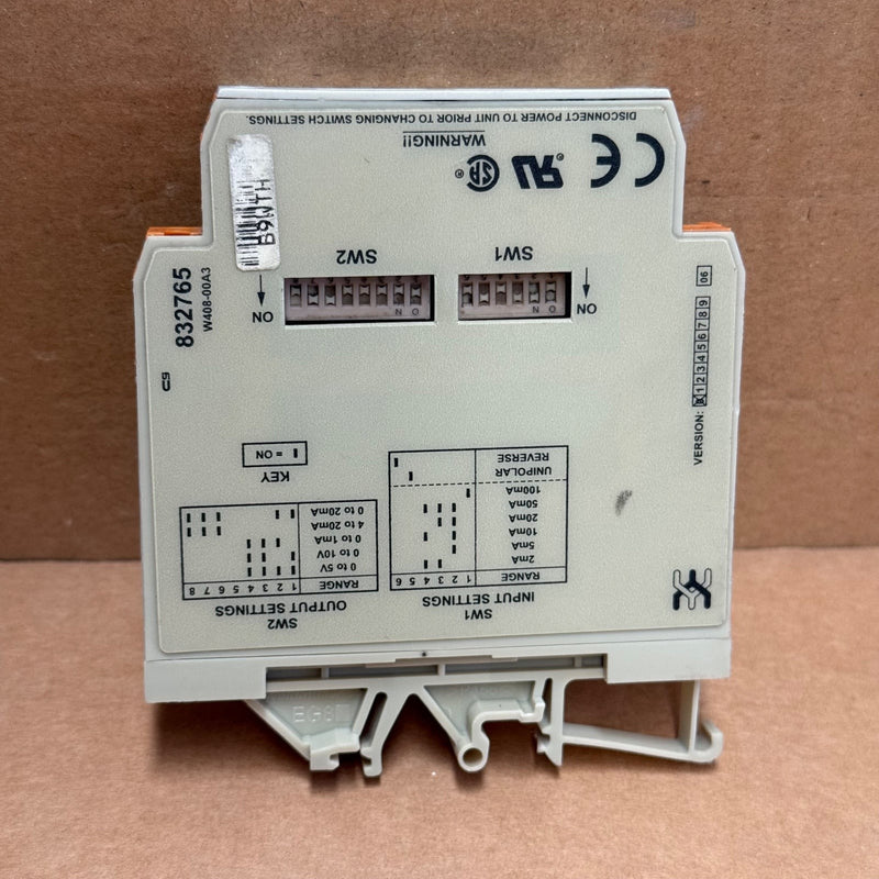 Weidmüller – 8327650000 (W408-00A3) – Ultra Slimpak Analogue Signal Conditioner