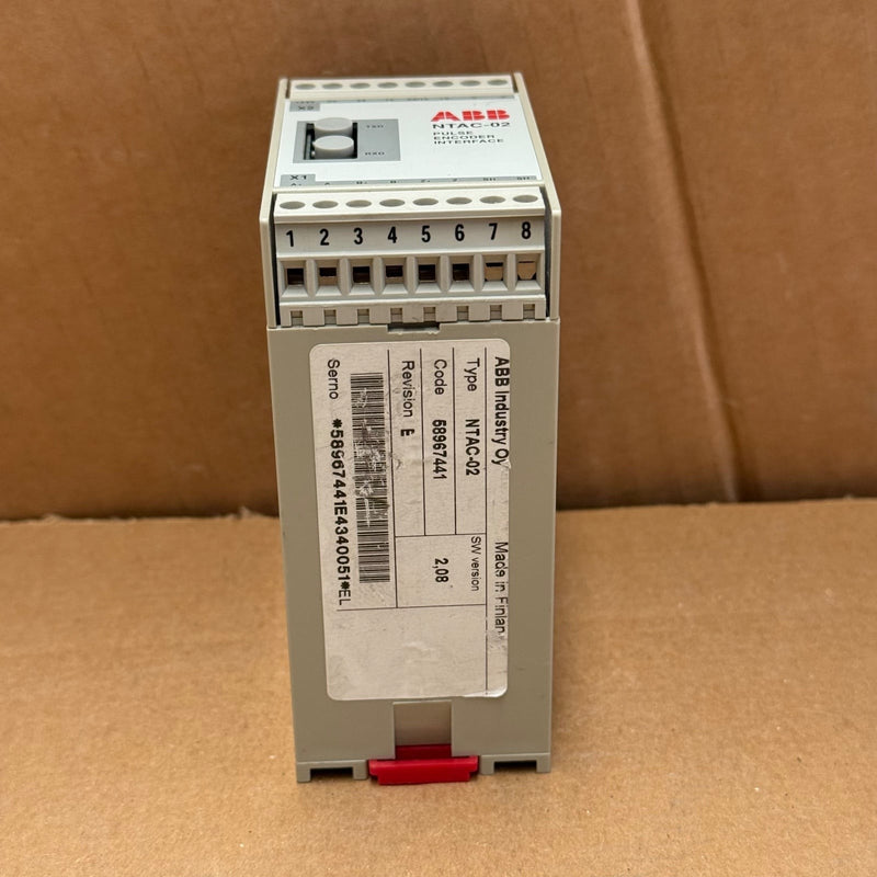 ABB – NTAC-02 – Pulse Encoder Interface Module REV: E 58967441