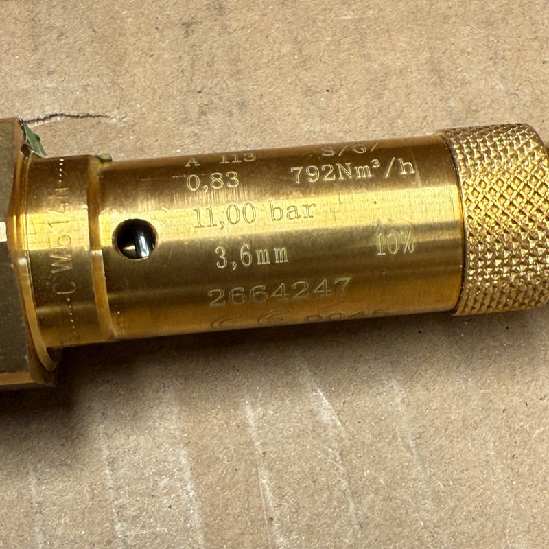 HEROSE – TUV-SV-16-1090 – High-Performance Brass Safety Relief Valve