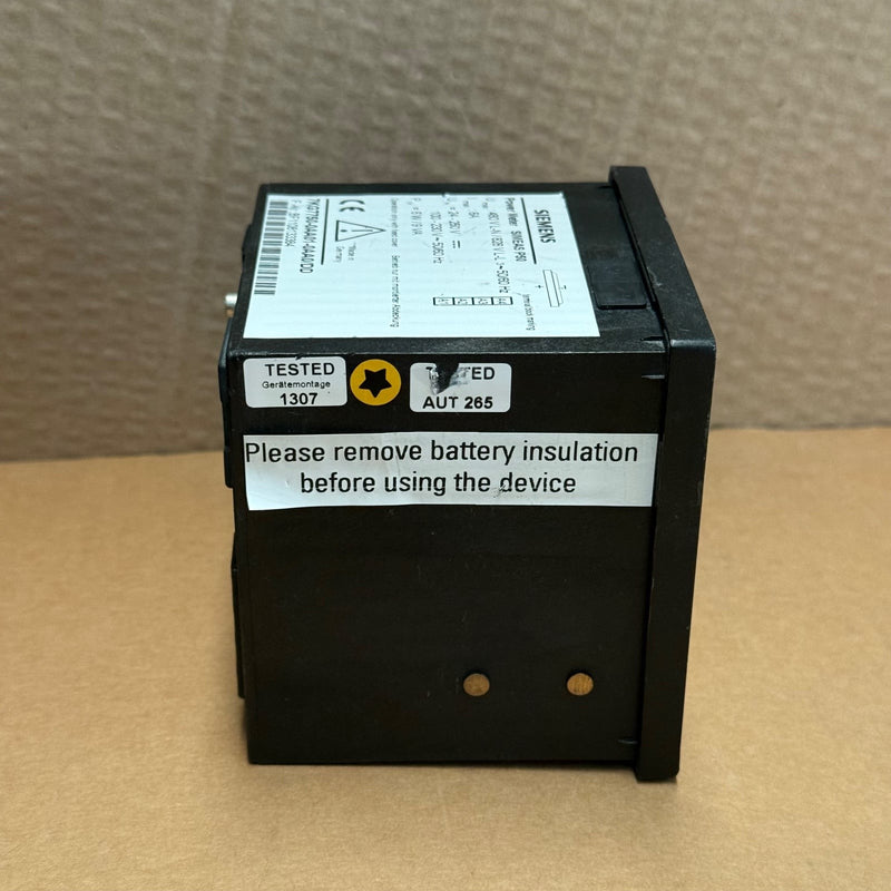 Siemens – 7KG7750-0AA01-0AA0 – Power Meter Control Panel Installation Instrument