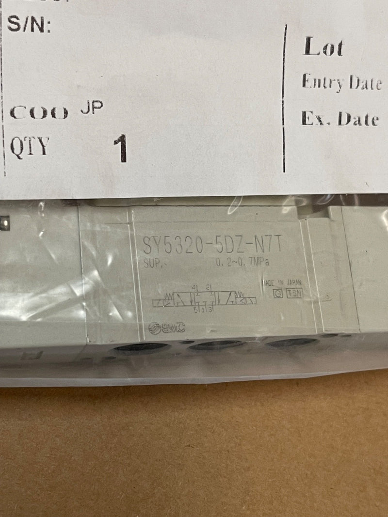 SMC SY5320‑5DZ‑N7T Solenoid Valve – 5‑Port 24 V DC Pneumatic Solenoid Valve