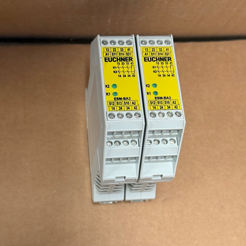 Euchner – ESM-BA301 (085613) – Emergency Stop & Guard Door Safety Relay