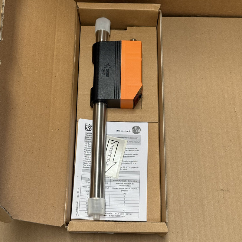 IFM – SD6000 / SDR12DGXFPKG/US-100 – COMPRESSED AIR METER