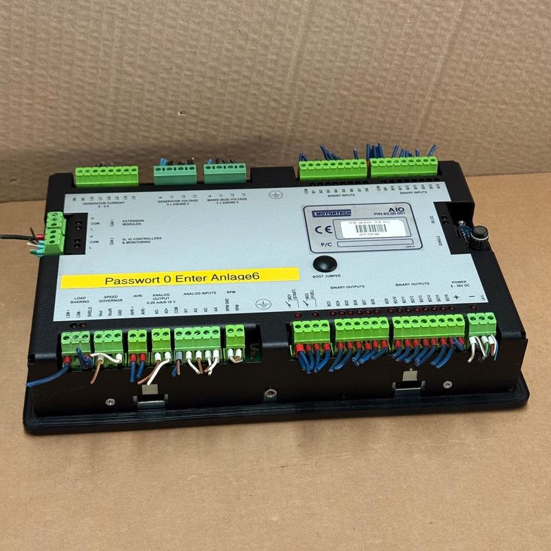 Motortech – 63.50.001 (AIO-Vision) – TFT Color Display / HMI Operator Panel