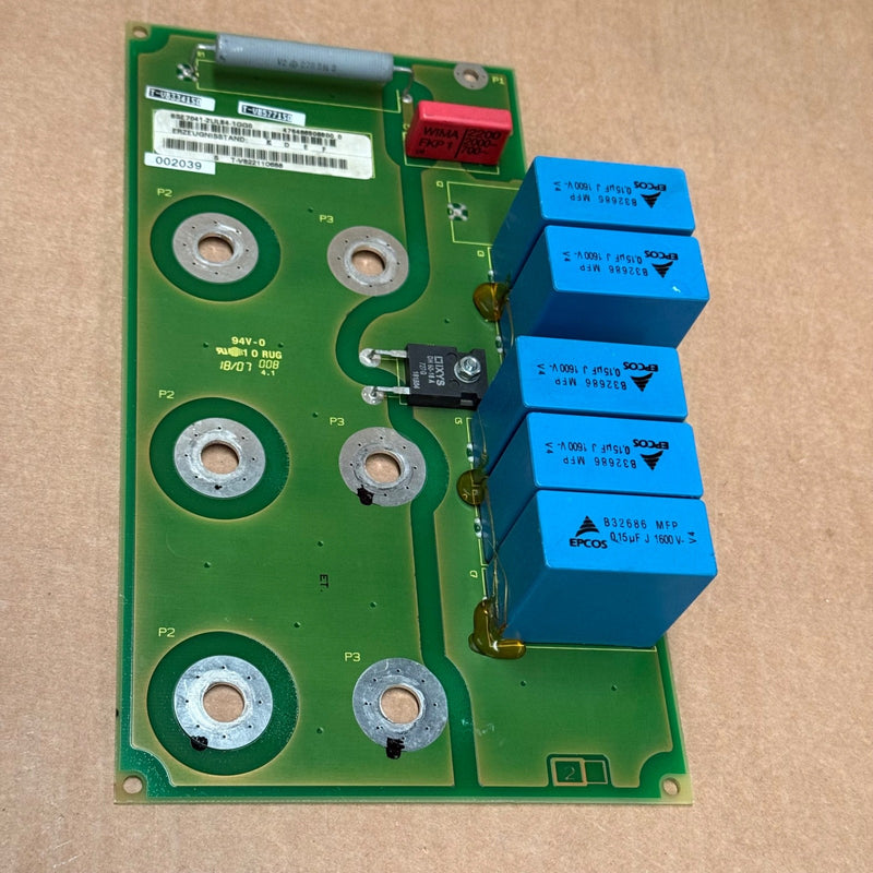 Siemens – 6SE7041-2UL84-1GG0 – SIMOVERT Masterdrives SMU4 Inverter Snubber Modul