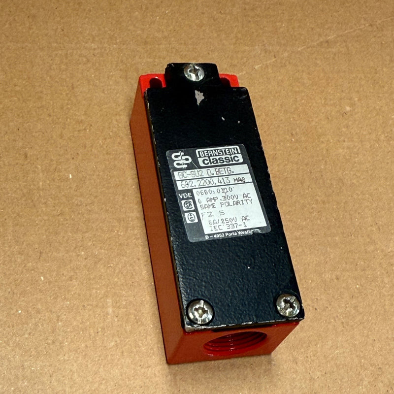 Bernstein – 602.2200.413 (GC-SU2 O.BETG.) – Limit Switch Body
