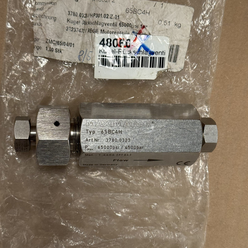 Maximator - 65BC4H / 37800323 - HIGH PRESSURE VALVE