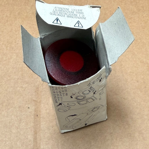 GE – P9MEM4RL – Illuminated Mushroom Pushbutton 40 mm Red (Modular Metal)