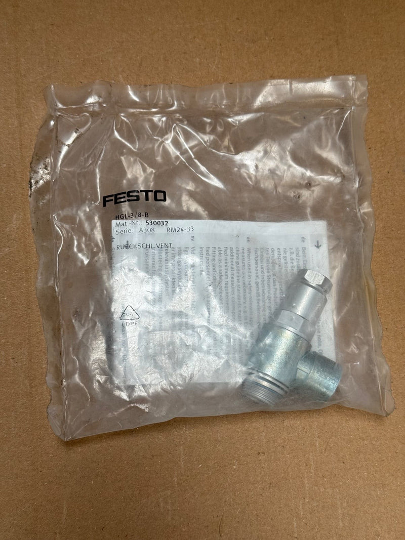 Festo – 530032 – Controlled check valve HGL-3/8-B