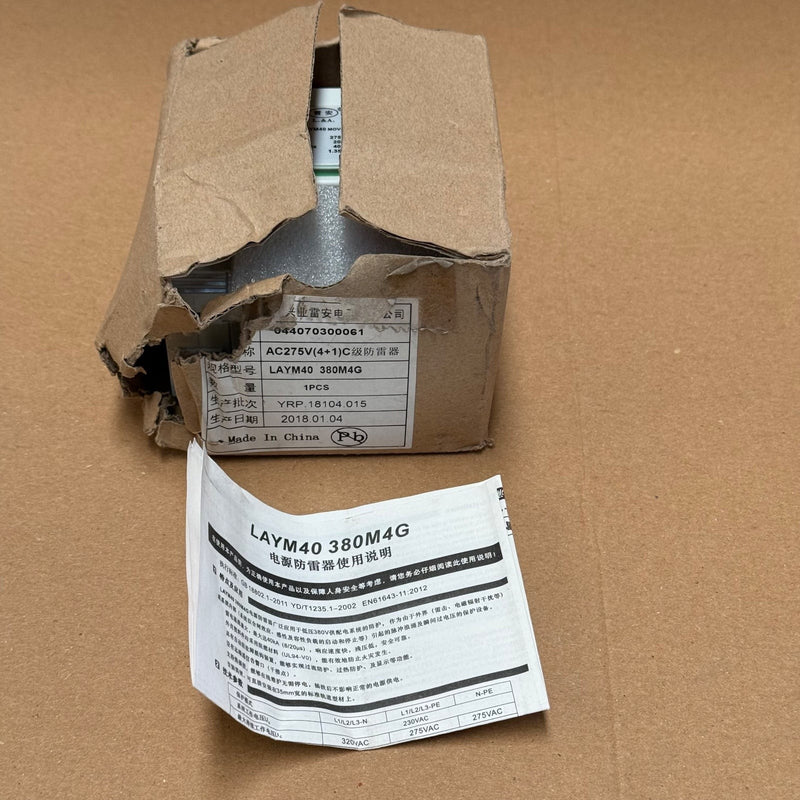 L&A – LAYM40 380M4G – Type 2 Surge Protection Device
