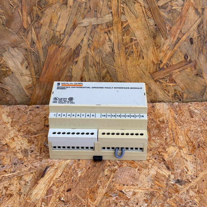 Merlin Gerin – 48891 (M48891) – MDGF Ground Fault Interface / Summing Module