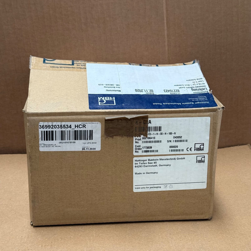 HBM – C2AC3 1T / K-C2A-S-C3-1-N-S6-N-100-N – Single Point Load Cell 1 Ton