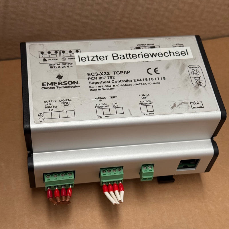 Emerson – EC3-X32 TCP/IP (807782) – Electronic Superheat Controller