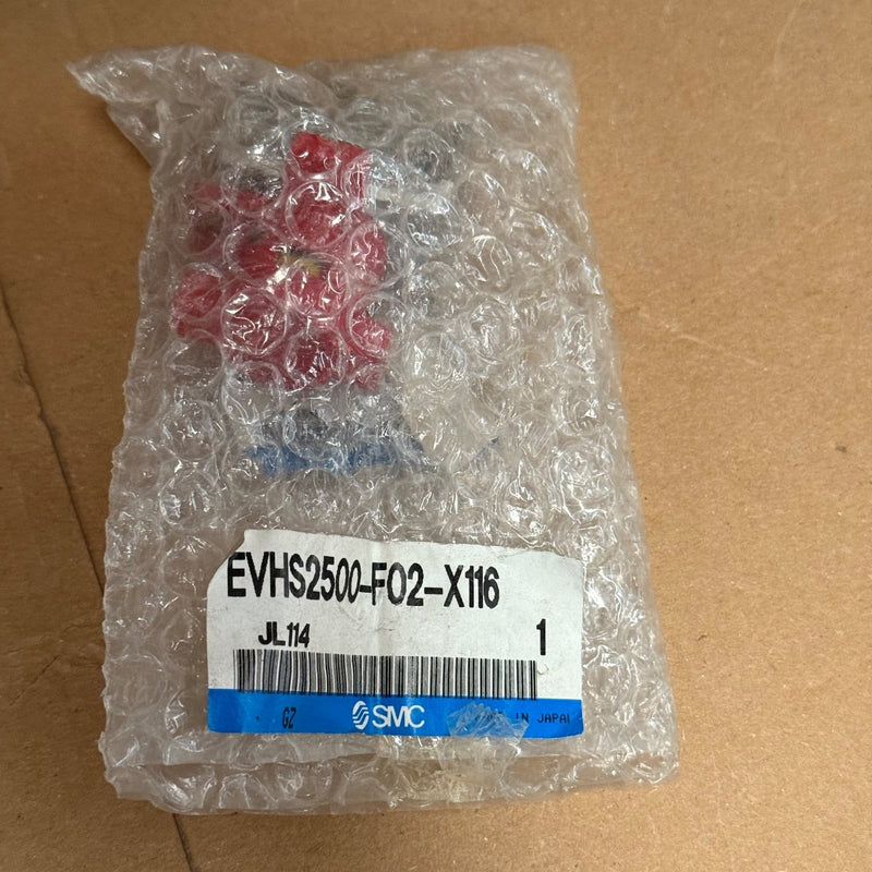 SMC – EVHS2500-F02-X116 – Pneumatic ShutOff Valve Residual Pressure Relief Valve