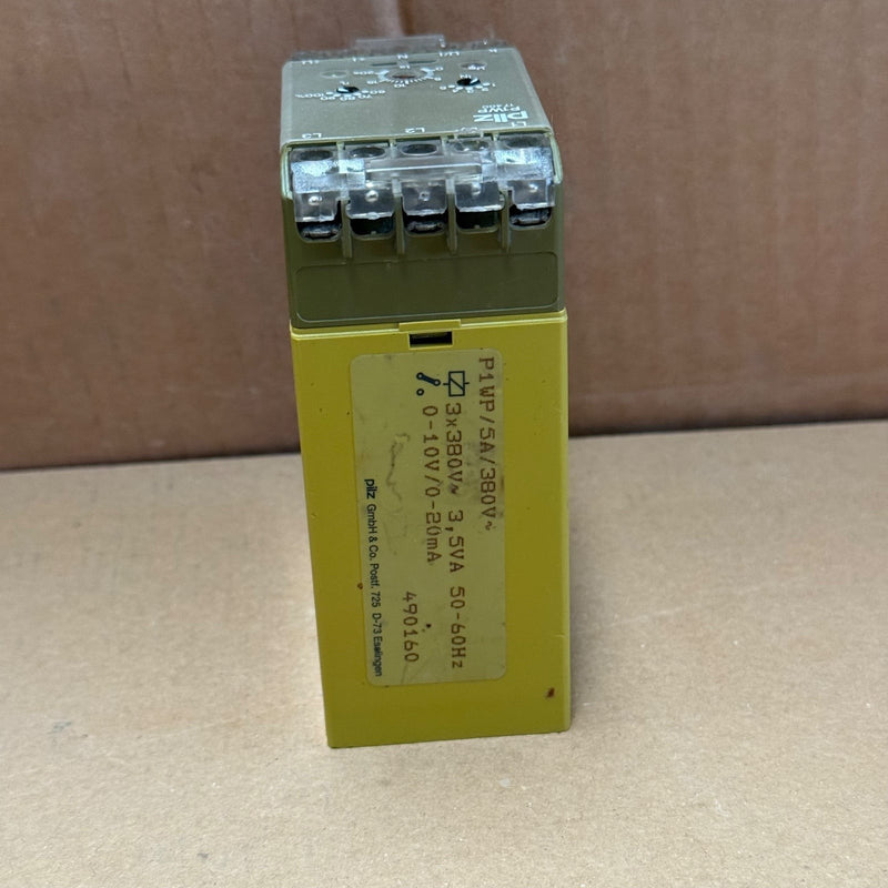 Pilz – 490160 (P1WP/5A/380V) – Performance Measuring Converter