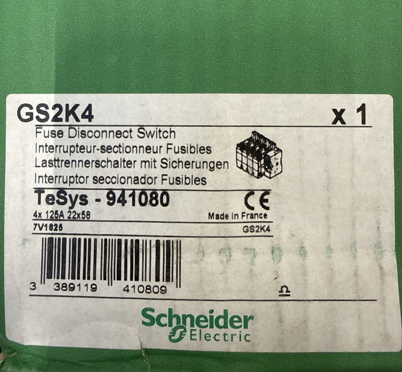 Schneider Electric GS2K4 Fuse Disconnect Switch