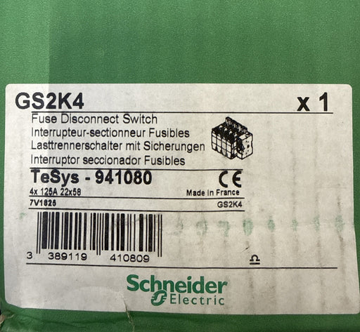 Schneider Electric GS2K4 Fuse Disconnect Switch