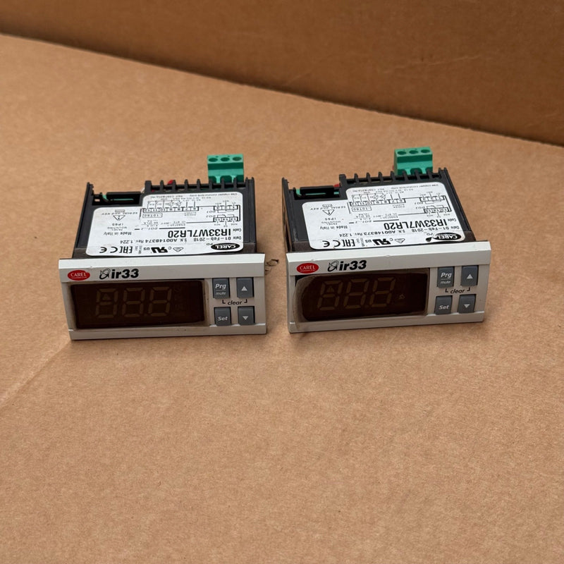 Carel – IR33W7LR20 – IR33 Universal Temperature/PID Controller (2 Relays, 24 V)