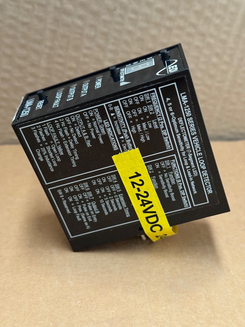 EDI – LMA-1250-LV – Inductive Loop Vehicle Detector
