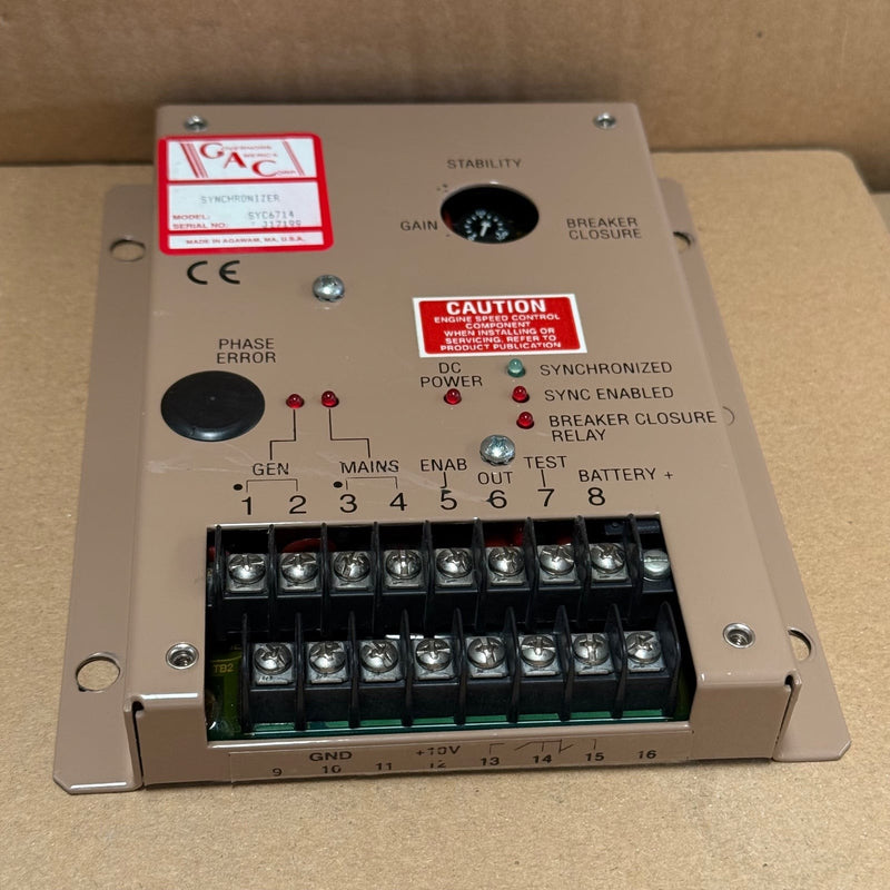 GAC – SYC6714 – Automatic Generator Synchronizer Module