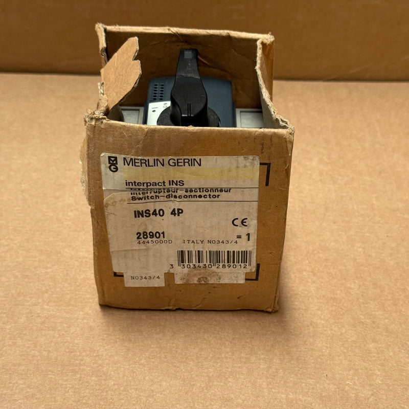Merlin Gerin – INS40 4P – 4-Pole Load Break Switch 40 A