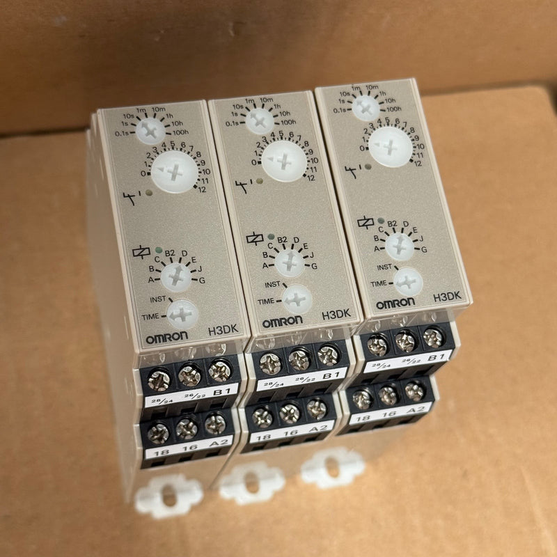 Omron – H3DK-M2 – Multifunction DIN-Rail Solid-State Timer Relay