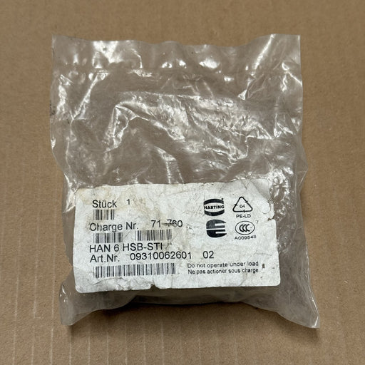 HARTING – 09310062601 / HAN 6 HSB-STI – Industrial Connector Plug