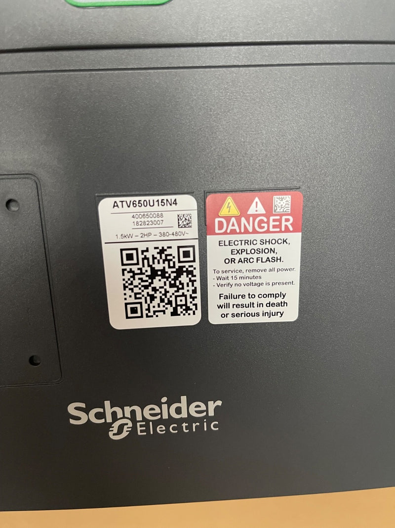 Schneider Electric – ATV650U15N4 – Altivar Process VFD 1.5 kW 380‑480 V