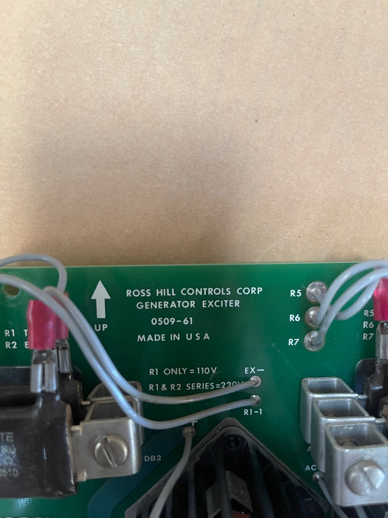 Ross Hill Controls – 0509‑61 – Generator Exciter PCB Card Module