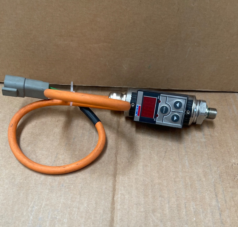 Lincoln – 234‑13161‑6 – Digital Pressure Switch 0–400 bar PNP 24 V DC