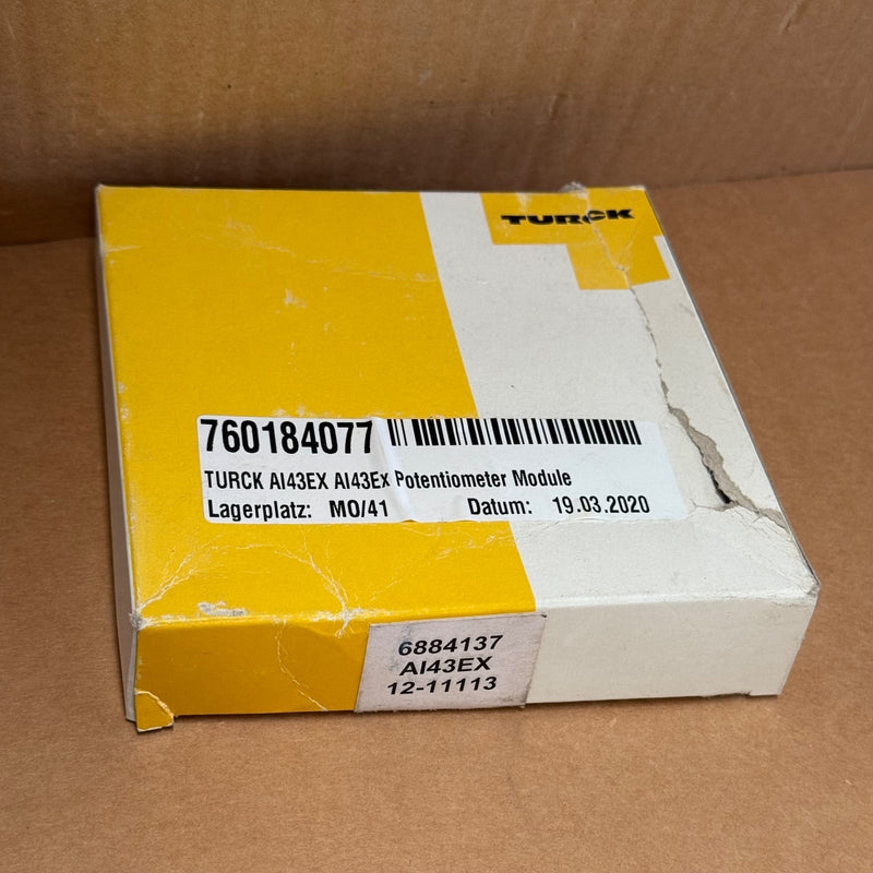 Turck – AI43EX (6884137) – Excom I/O System 4-Channel Analog Input Module