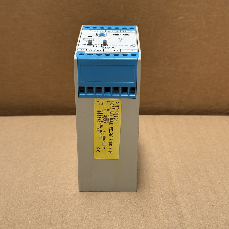 AUTOMATION - 9180.RVJW.02.B / V673 - VOLTAGE RELAY 3AC+N