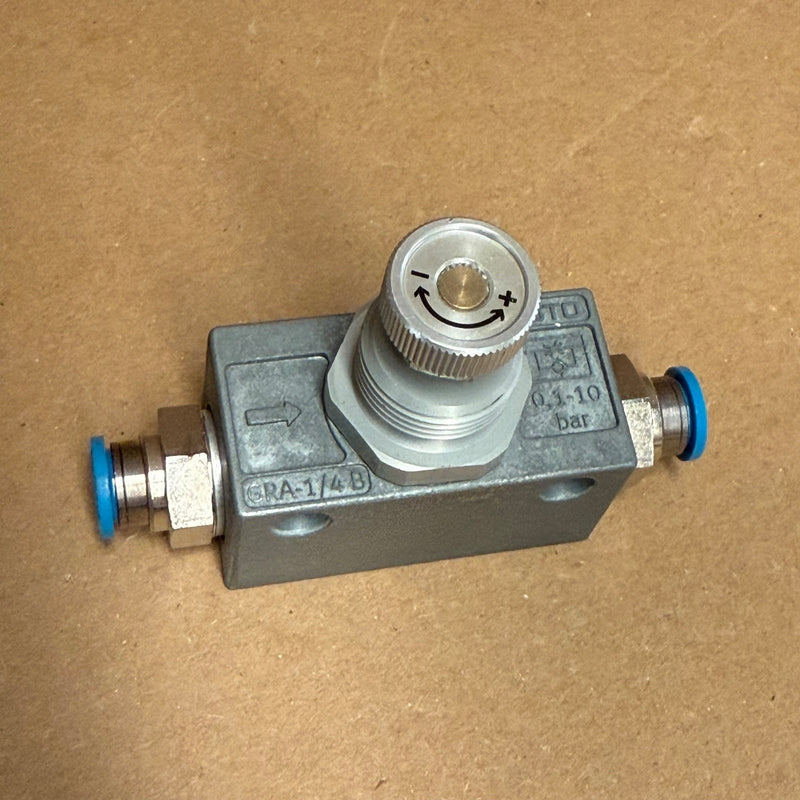 Festo – GRA-1/4-B (6509) – One-Way Flow Control / Throttle Check Valve