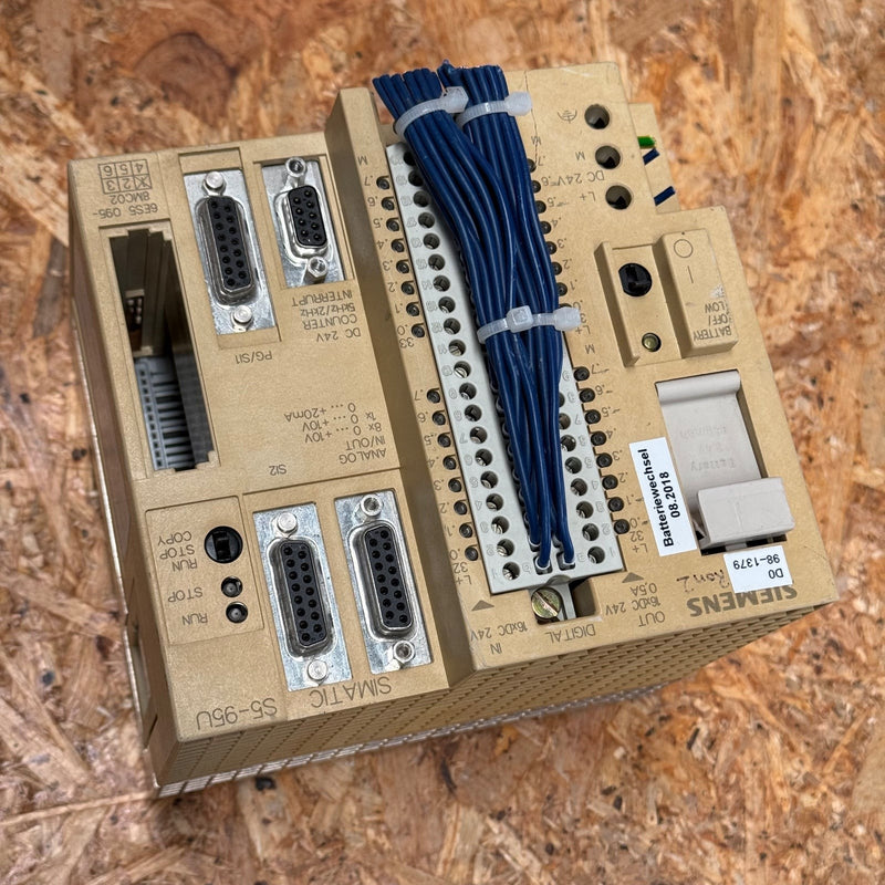 Siemens – 6ES5095-8MC02 – Compact CPU / Programmable Logic Controller E-Stand:01