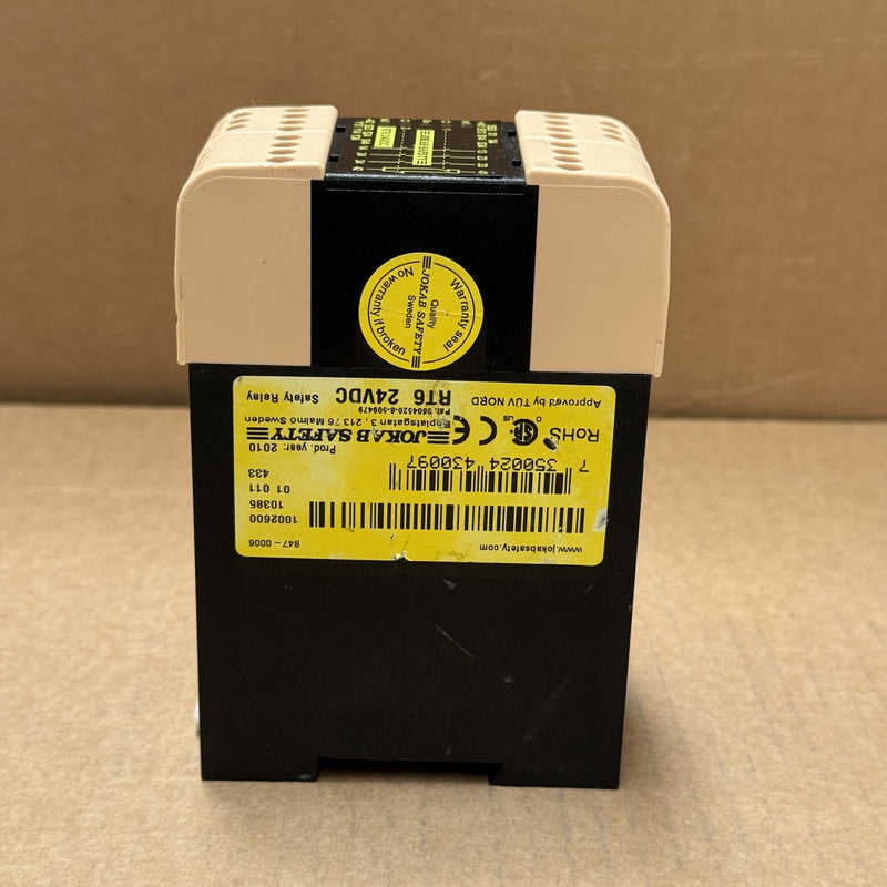 Jokab Safety – RT6 847-0005 – Safety Relay 24V DC