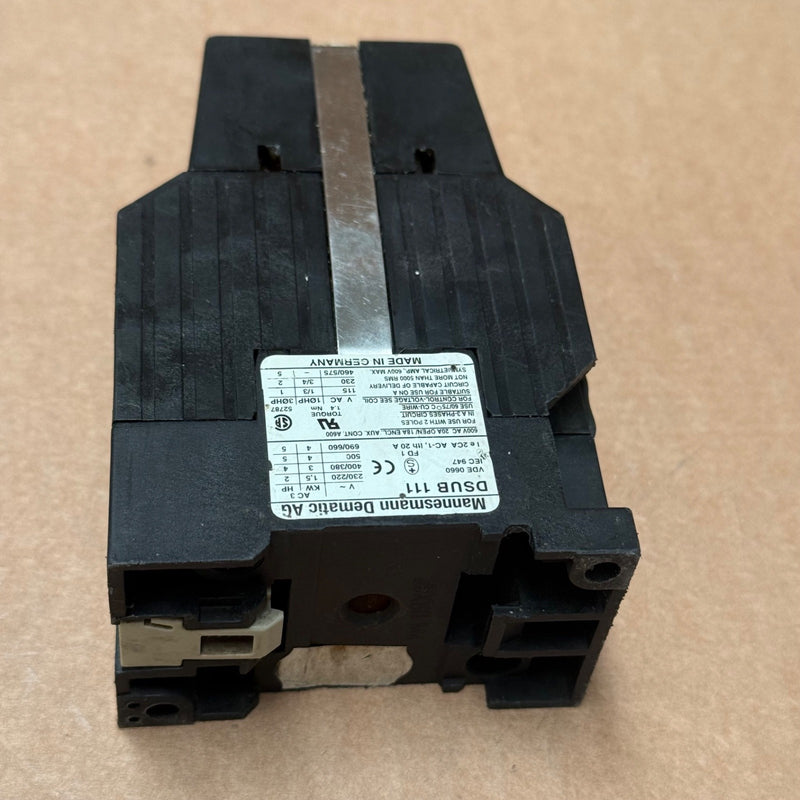 Demag – DSUB 111 – Speed Changeover Contactor