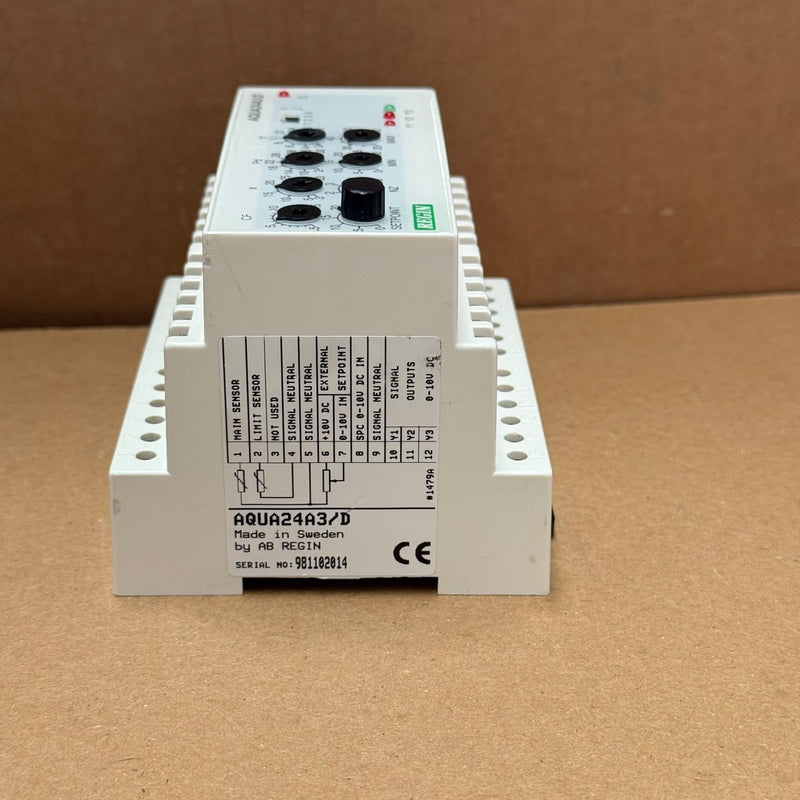 Regin – AQUA24A3/D – HVAC PI Temperature Controller