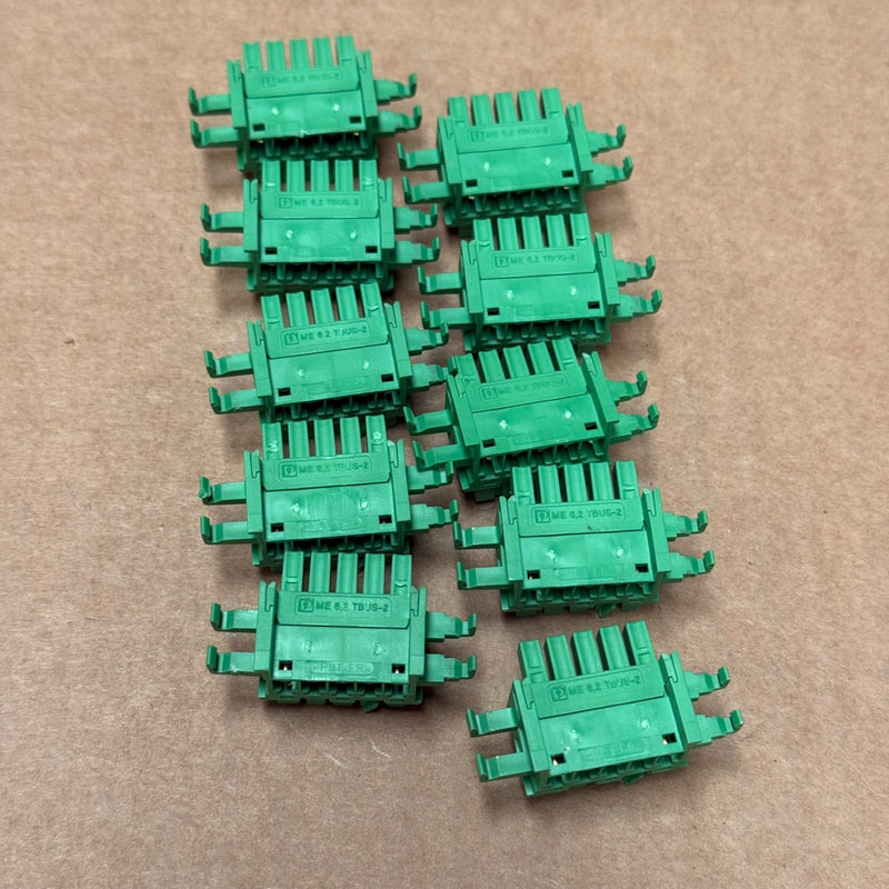 10PCs Phoenix Contact – ME 6,2 TBUS-2 – Connector for MINI Analog Modules