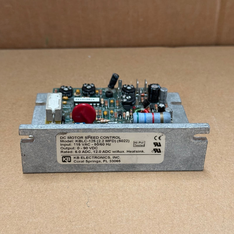KB Electronics – KBLC-125 (2.2 MFD) (5022) – DC Motor Speed Control