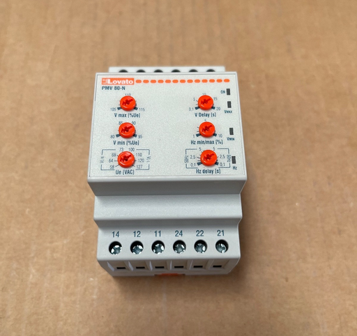 Lovato – PMV 80-N – 3-Phase True RMS Multifunction Protection Relay