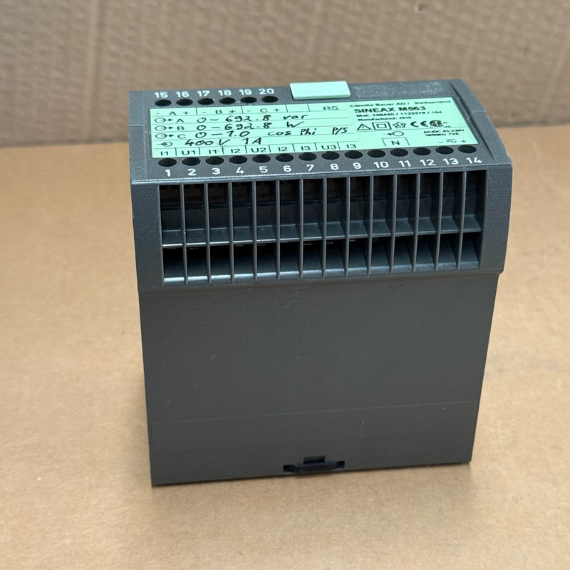 Camille Bauer – SINEAX M563 – Programmable Multi-Transducer