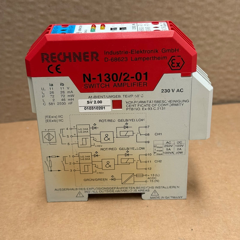 Rechner Sensors – N-130/2-01 – Isolating Switching Amplifier