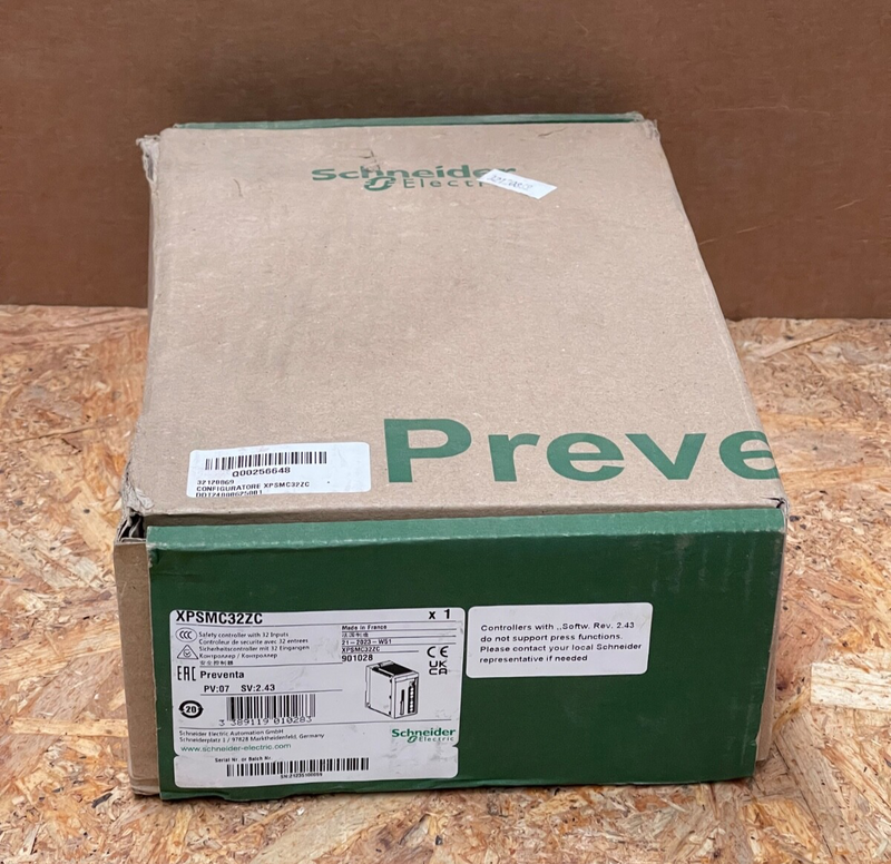Schneider Electric – XPSMC32ZC – Harmony XPS‑MC Safety Controller, 24 V DC
