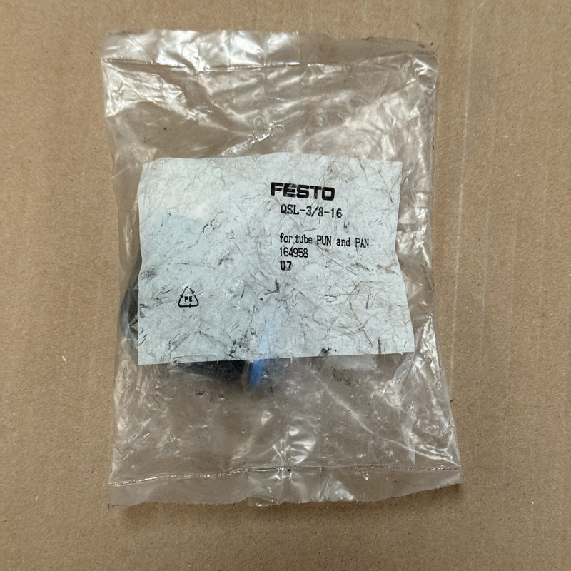 Festo – 164958 / QSL-3/8-16 - Push-In L-Fitting